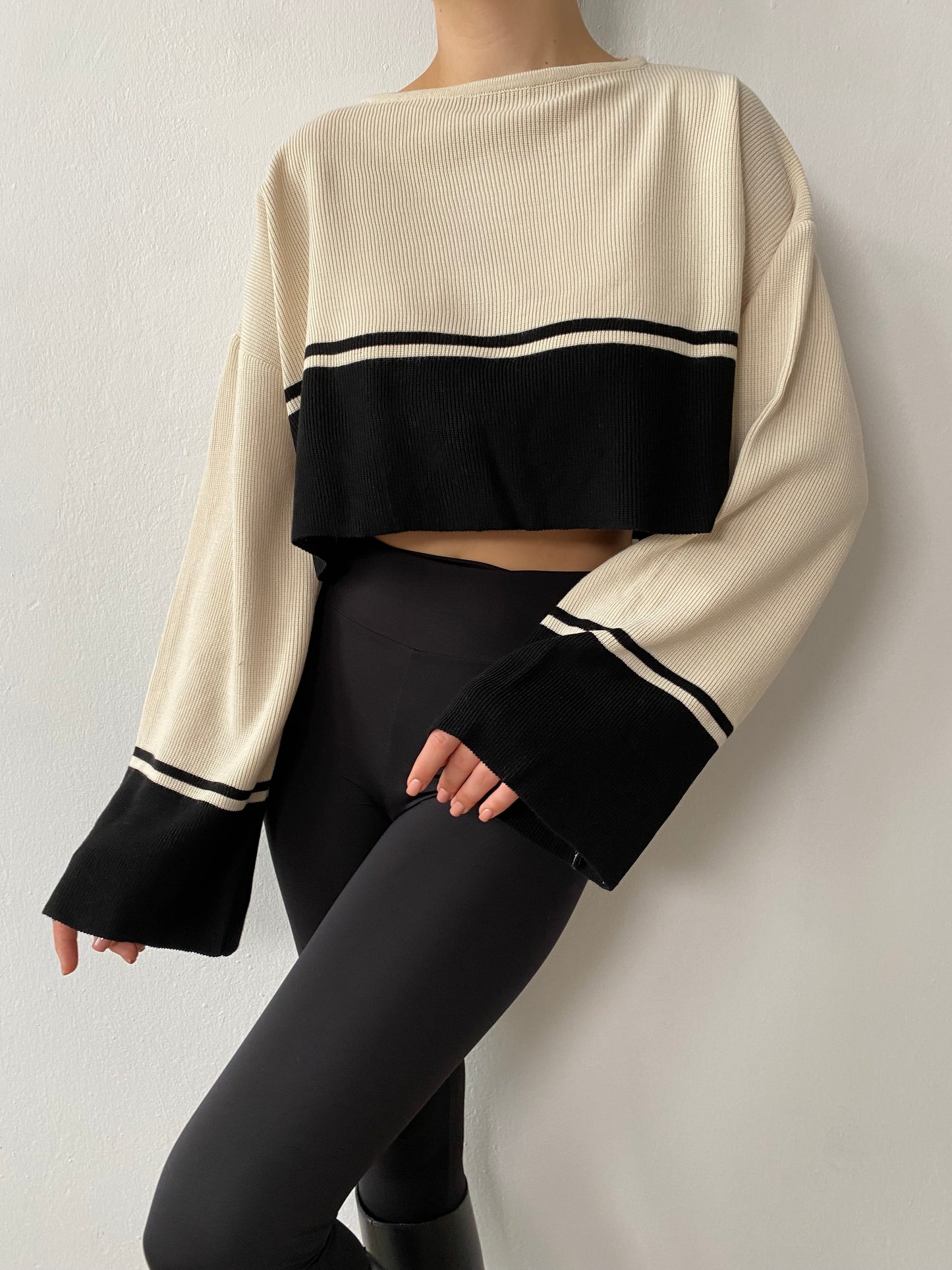 Double Colour Oversize Sweater