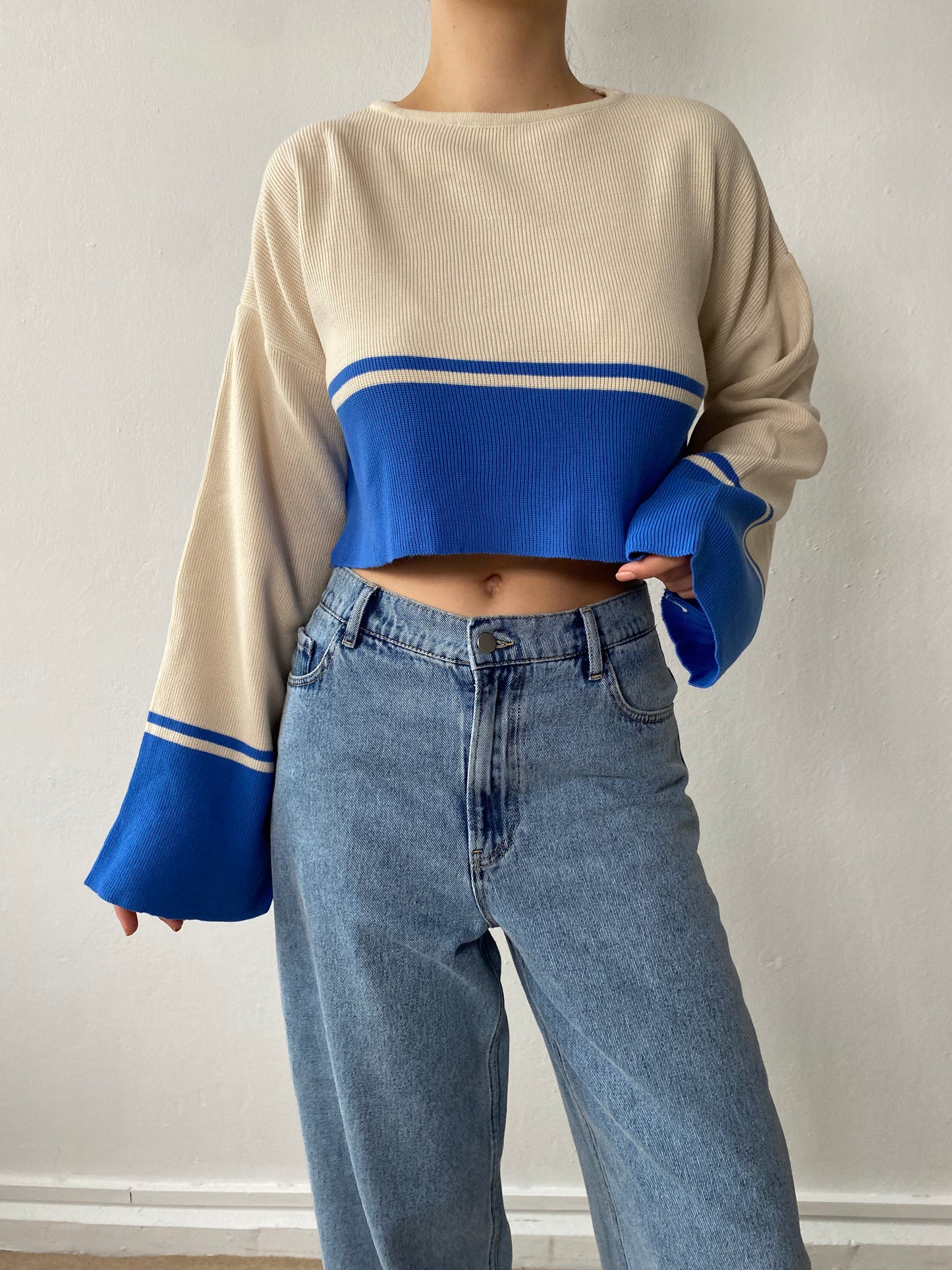 Double Colour Oversize Sweater