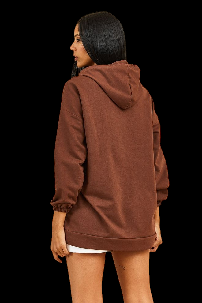 Kangaroo Pocket Oversize Sweater